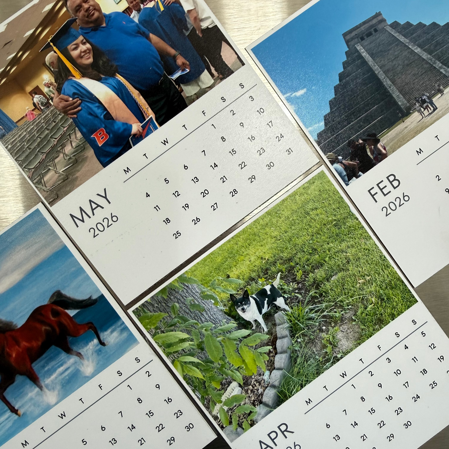 Personalized Photo Calendar 2026