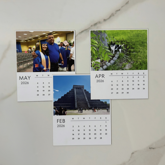 Personalized Photo Calendar 2026