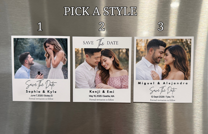 Save The Date Magnets